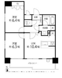 スペーシア秋葉原 1209 間取り図