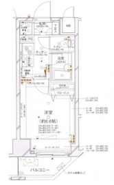 パレステュディオ麻布イースト 4階 間取り図