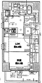 ミテッツァ代々木公園 4階 間取り図