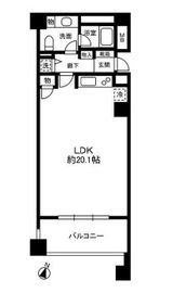 パークノヴァ乃木坂 3階 間取り図