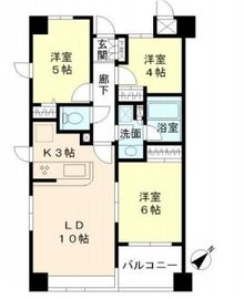 エーデルブルク 104 間取り図