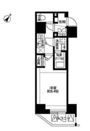 プレール・ドゥーク中目黒 203 間取り図