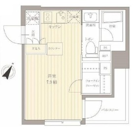 ブエナビスタ代々木 305 間取り図