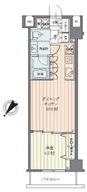 ブエナビスタ代々木 403 間取り図