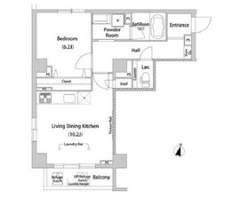 ハウスアヴェニュー柿の木坂 301 間取り図