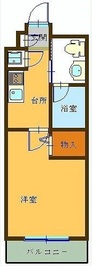 グランツシティ渋谷本町 402 間取り図