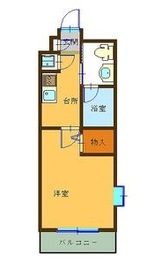 リーラ文京本駒込 401 間取り図