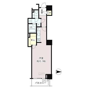 恵比寿ガーデンテラス弐番館 1005 間取り図