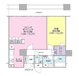 ガレリアグランデ 17階 間取り図