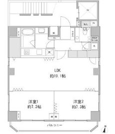 LEO九段BUILDING 1201 間取り図