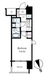 シーフォレシティ芝浦 13階 間取り図