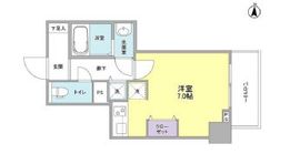 プラシードテラス森下 403 間取り図