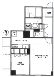 グランドメゾン恵比寿の杜 2階 間取り図