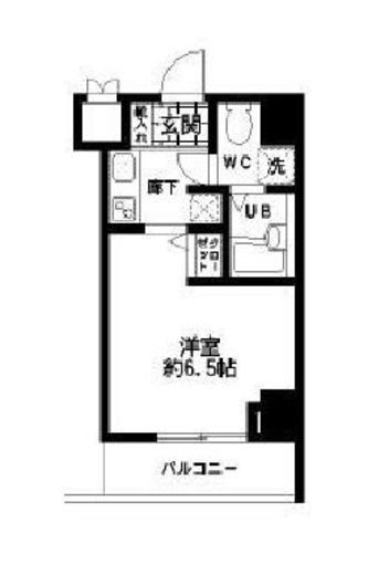 HF東日本橋レジデンス 1005 間取り図