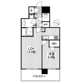 クロスエアタワー 25階 間取り図