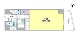 TKフラッツ渋谷 1107 間取り図