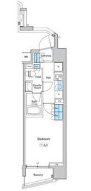 プラチナレジデンス 401 間取り図