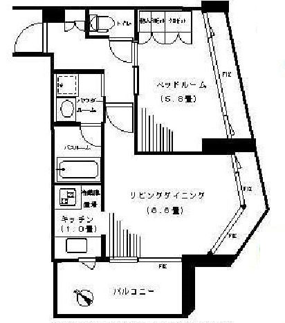 クオリア御茶ノ水 10階 間取り図