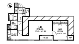 セザールスカイリバー 13階 間取り図