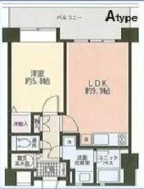 ダイワ芝浦ビル 902 間取り図