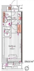 アルテシモレーヴ 405 間取り図