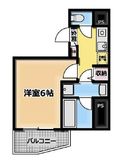 ラ・ヴィスタ西新宿 905 間取り図