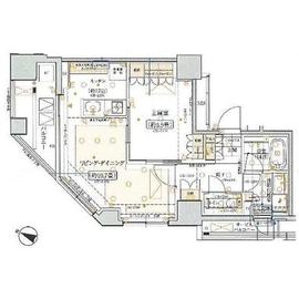 五番町マンション 4階 間取り図