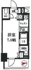 カスタリア門前仲町2 502 間取り図