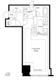 ラ・トゥール新宿グランド 1101 間取り図