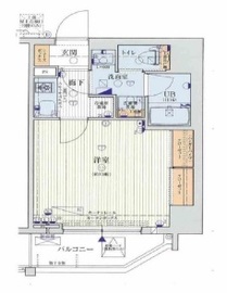 レオンコンフォート西新橋 503 間取り図