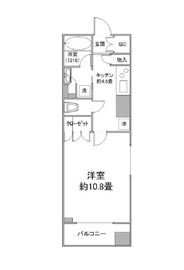 富久クロスグリーンレジデンス 6階 間取り図