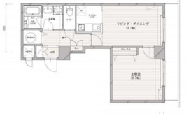 NBF芝公園ビルインターレジデンス 1205 間取り図