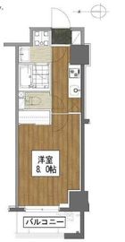 清澄白河レジデンス弐番館 1013 間取り図