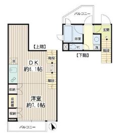 FLEG自由が丘EL 301 間取り図