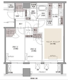 ブランズ四番町 3階 間取り図