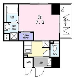 メトロポリタンコート日本橋 503 間取り図