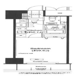 グランハイツ高田馬場 1525 間取り図