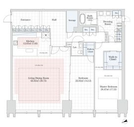 ラ・トゥール新宿グランド 4001 間取り図