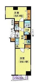 リクレイシア西麻布 1-2F1 間取り図