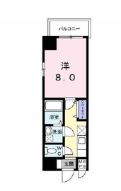 エトワールブランシュ新橋 501 間取り図