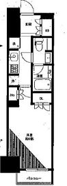 シティハウス広尾南 2階 間取り図