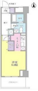キーヌ・ブラン 214 間取り図