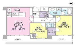 パークコート渋谷大山町ザプラネ 3階 間取り図