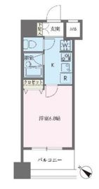 ドゥーエ新川 504 間取り図