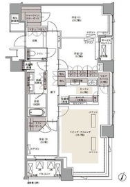 ブランズ四番町 4階 間取り図