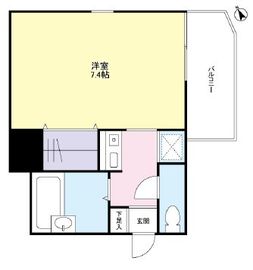 アルモニー御茶ノ水 1301 間取り図