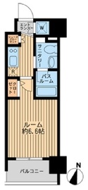 ダフィット門前仲町 802 間取り図