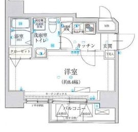 リヴシティ一番町 5階 間取り図