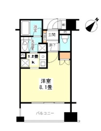 アルス恵比寿メイクス 5階 間取り図
