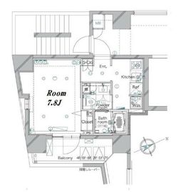 メイクスデザイン南青山 6階 間取り図